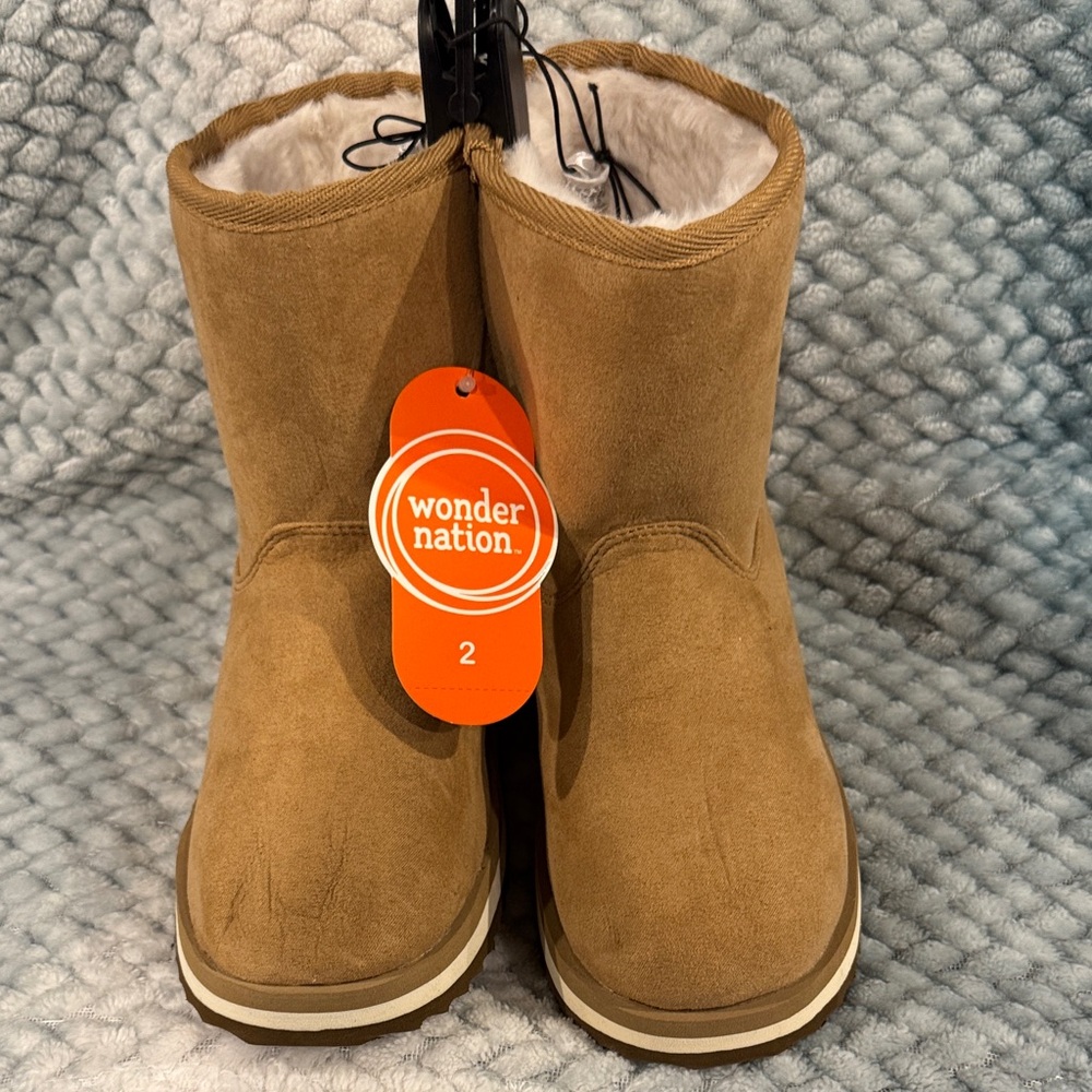 Wonder Nation Light Brown Winter Boots